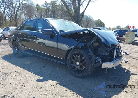 2013 Mercedes-Benz E 350 4Matic из США, поврежденный, VIN WDDHF8JBXDA708455